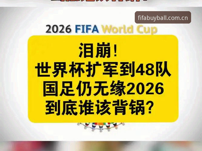 了解世界杯扩军路线的5个关键点，从48队到66队的变革对国足影响